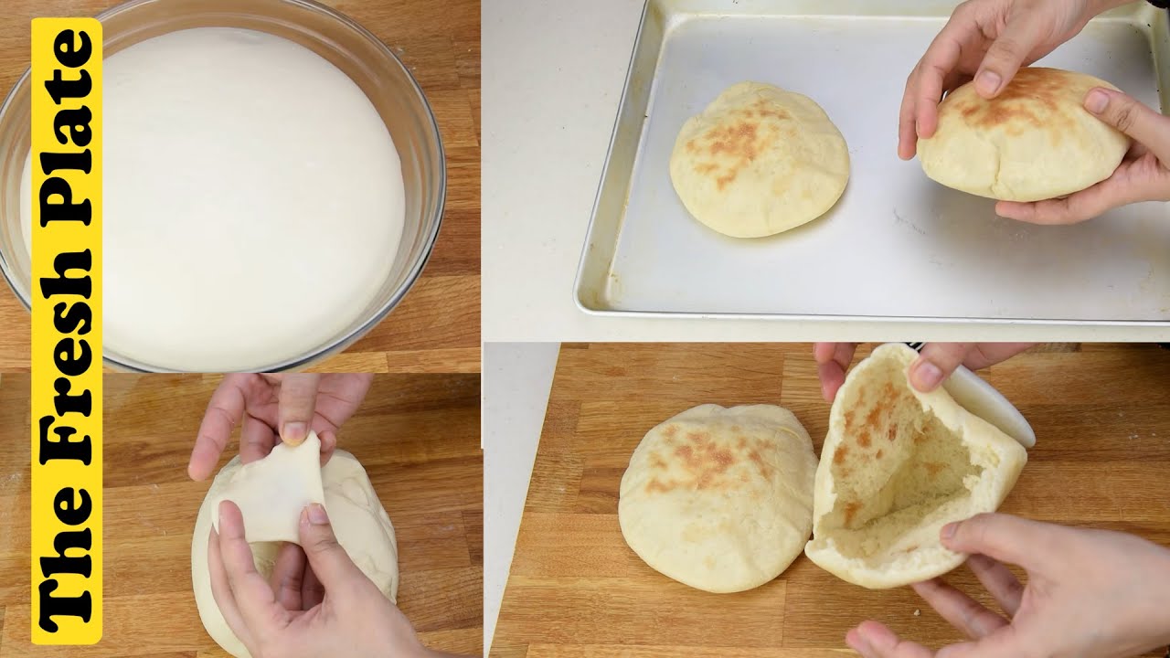 Homemade Doner Bread Recipe || Pita bread recipe @thefreshplate06