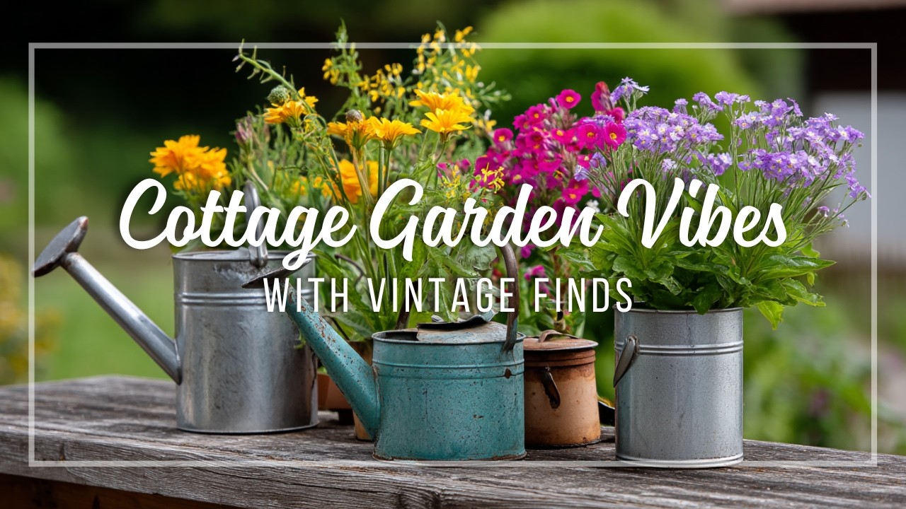 Vintage Garden Upcycles | Turn Old Junk into Treasures for a Charming Cottage-Style Space