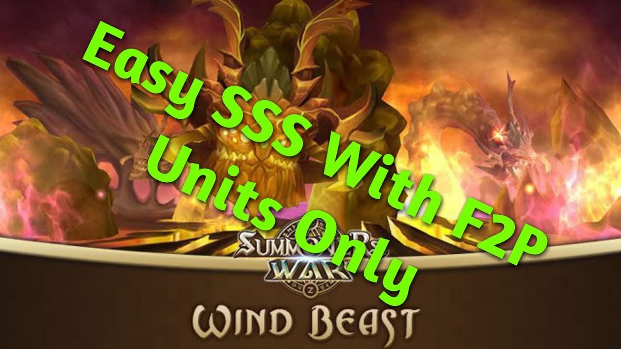 Elemental Rift Beast | Wind Beast | Summoners War