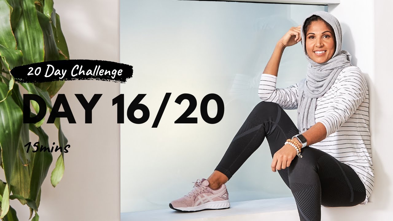 DAY 16/20 - 15 Minute Cardio Workout, Great For Beginners,  Low Impact!
