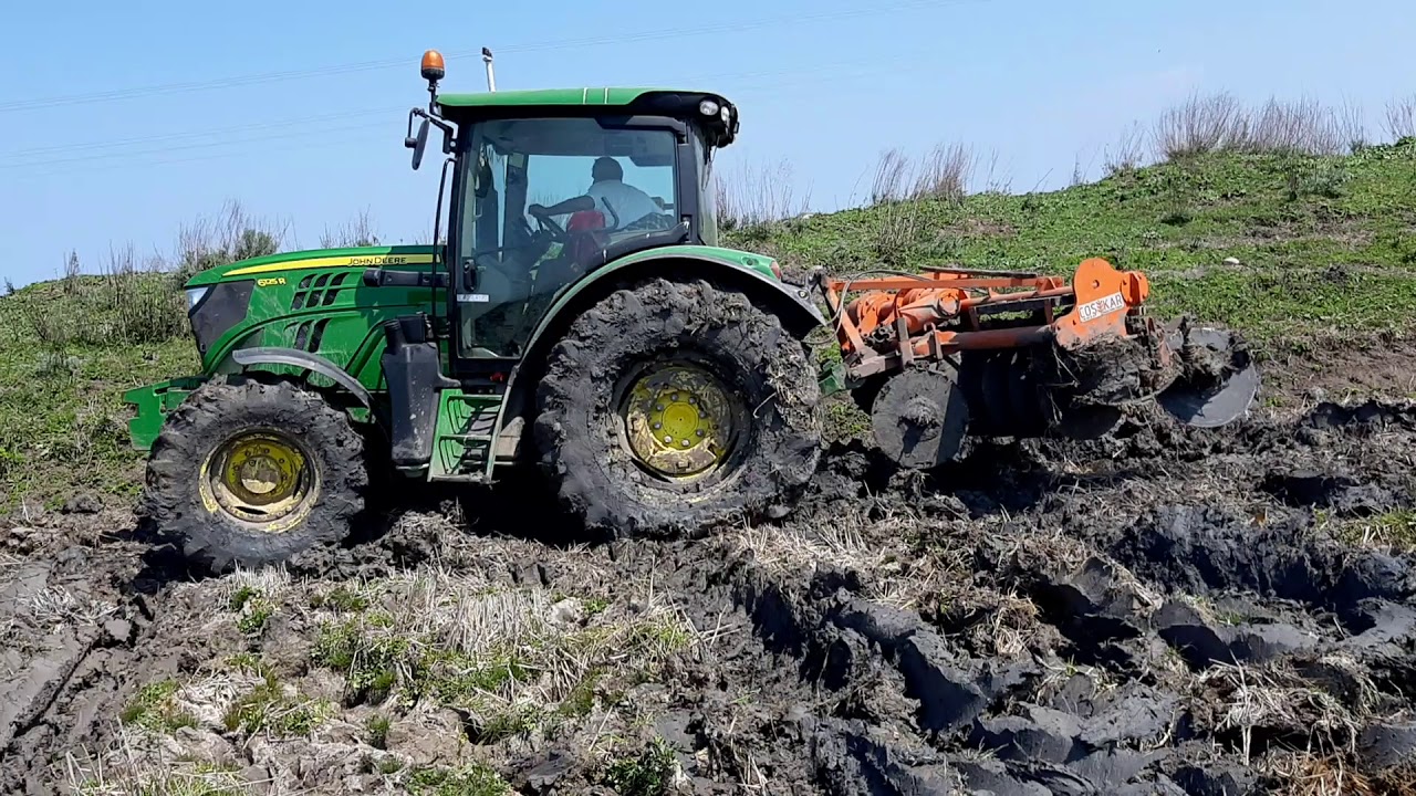 6125R JOHN DEERE ÇELTİKLİK YERİ VANVAY SÜRÜMÜ