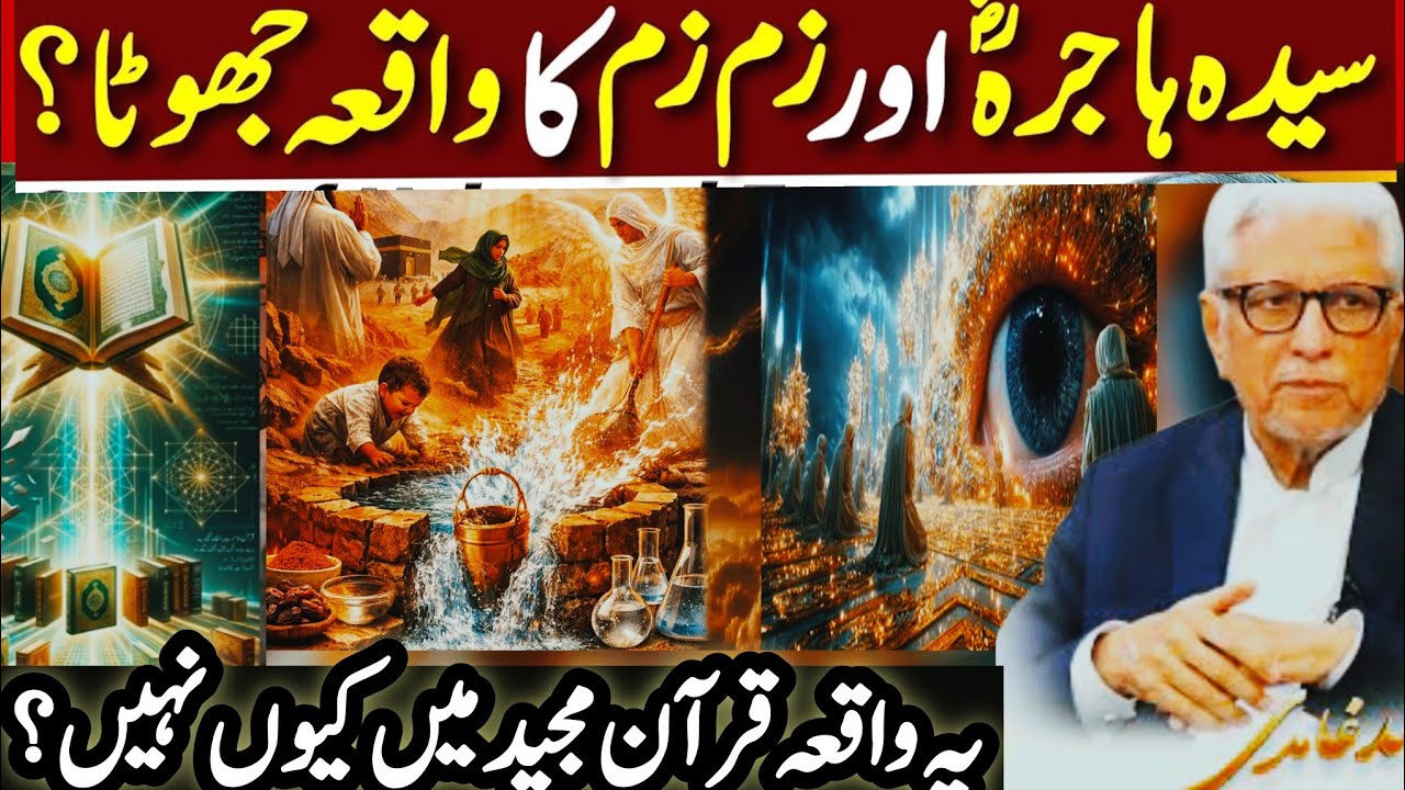 Hajara (AS) & Zamzam Story | Quran Main Kiyon Nahi? | Ghamidi Explanation