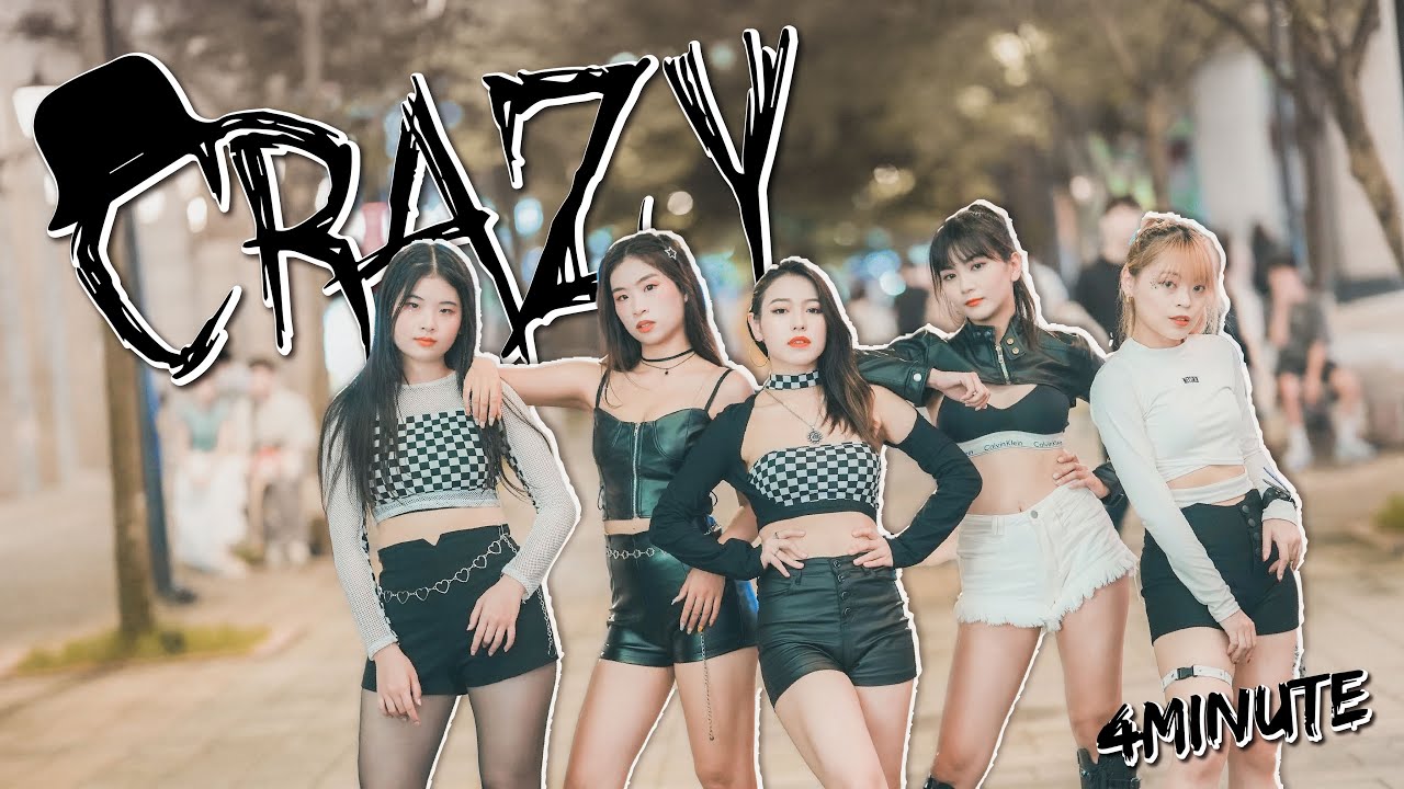 [KPOP IN PUBLIC] 4MINUTE - 미쳐(Crazy) Dance Cover by FOURiN from Taiwan