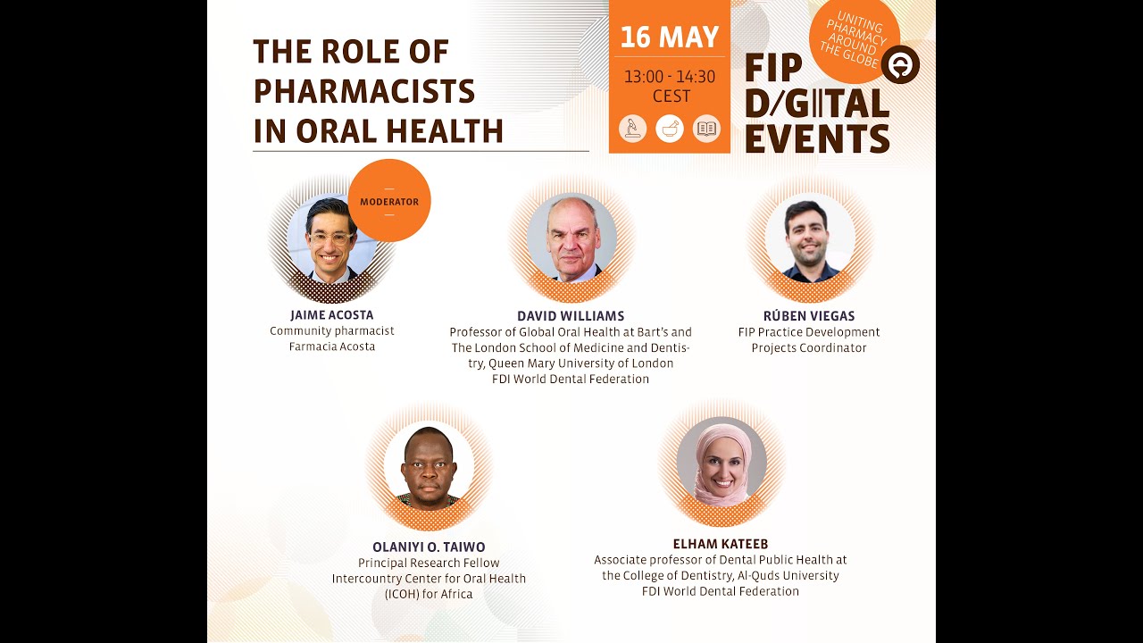 The role of pharmacists in oral health