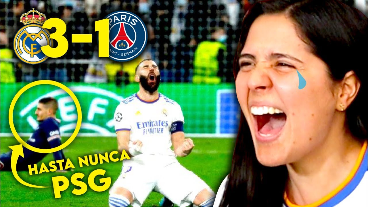 Reacción: REAL MADRID vs PSG (3-1) *Remontada épica de Reyes de Europa
