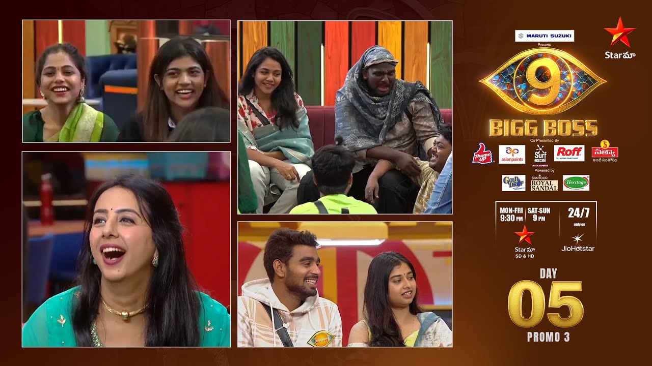 Bigg Boss Telugu 9 | Day 5 - Promo 3 | Comedy Turns Conflict | Star Maa