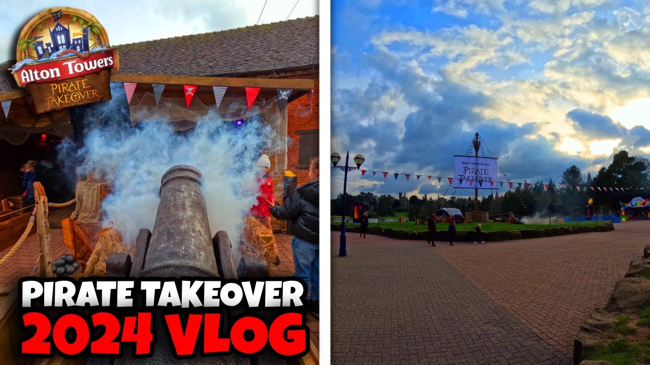 Pirate Takeover & Park UPDATES | Alton Towers Vlog February 2024