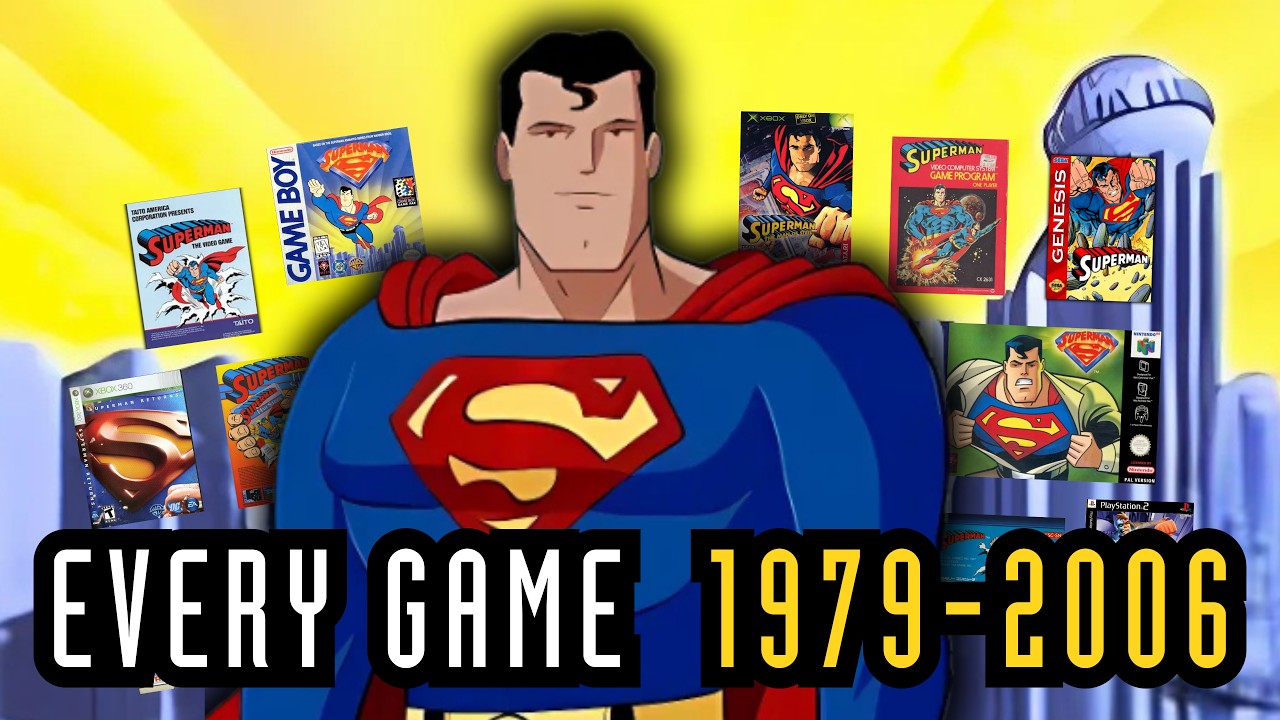 So I Reviewd All The Super Inconsistent SUPERMAN Games....