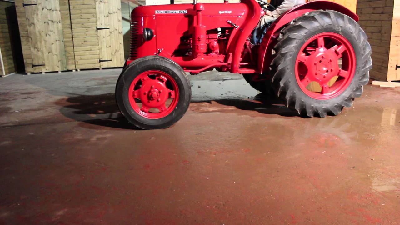 David Brown 30D cropmaster, Bench Seat Model, 1951