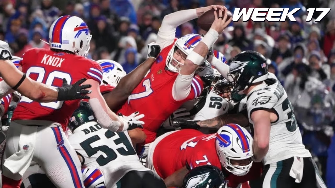 2025 NFL Week 17 Game Highlight Commentary