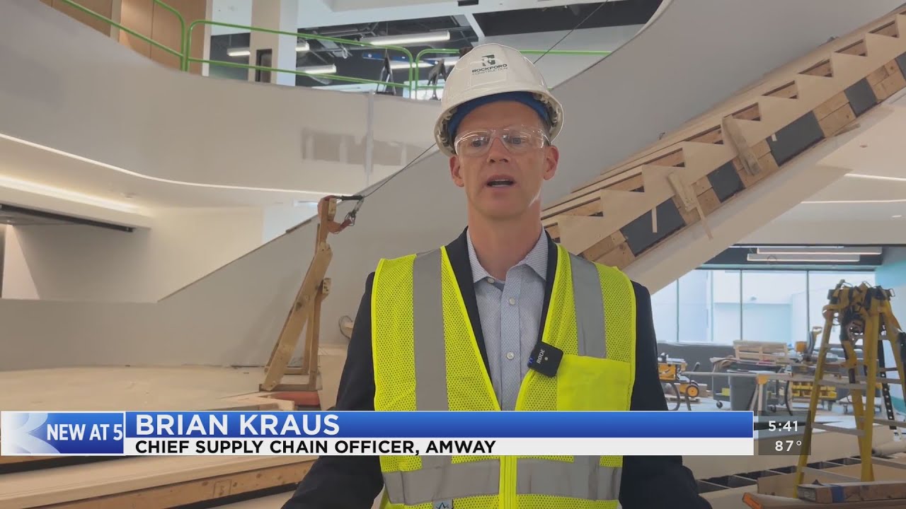 Behind-the-scenes look at Amway headquarters renovations