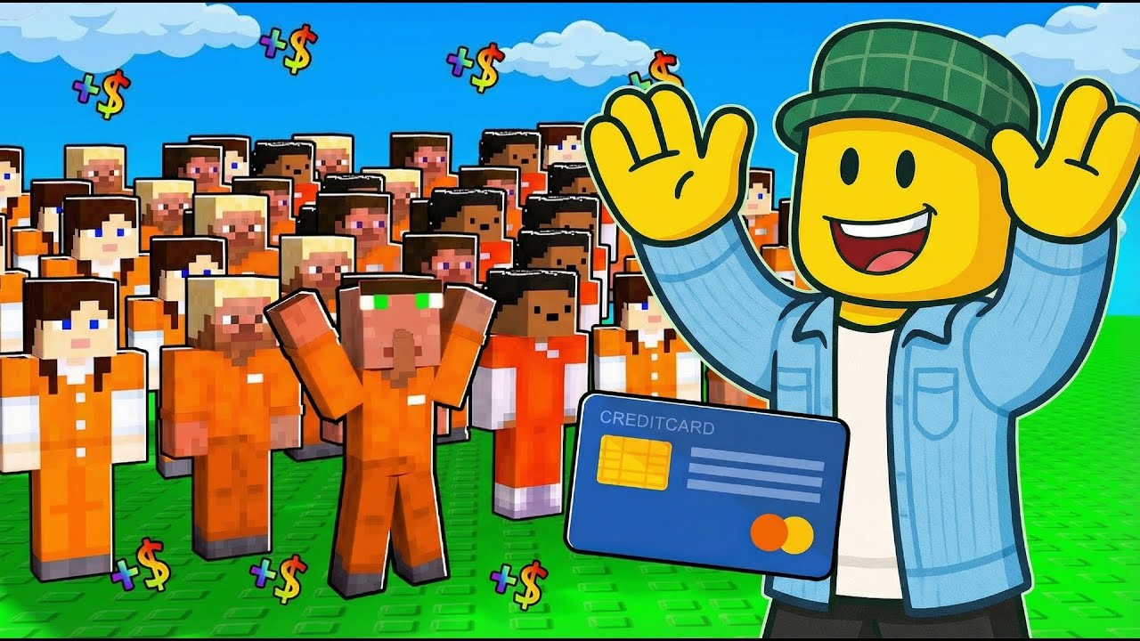 Trošimo Robuxe Da Napravimo Zatvorsku Bandu U Robloxu