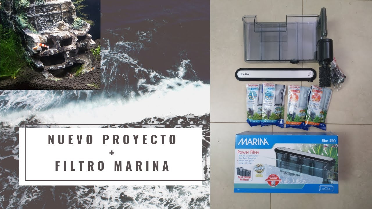 FILTRO MARINA SLIM S20 - NUEVO PROYECTO  (ACUARIOFILIA JEREZ)