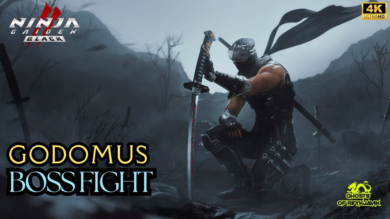Godomus Boss Fight - Ninja Gaiden 2 Black
