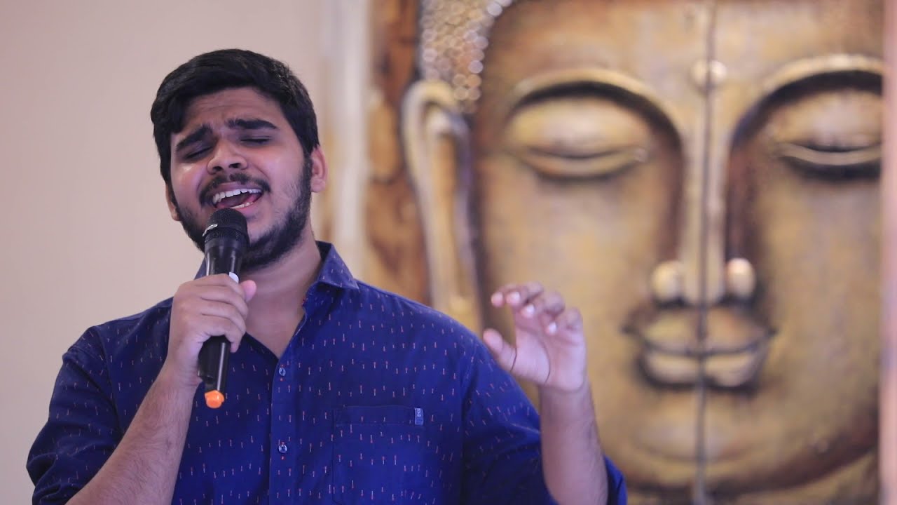 Abhay S Menon singing Aaj Mausam Bada Beiman Hai.....