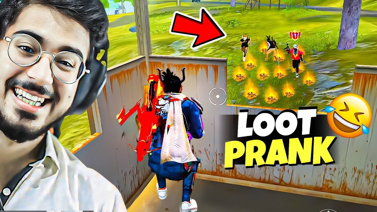 Rare Loot Prank🤣 with #1 Player & Youtuber Of Pakistan Server
