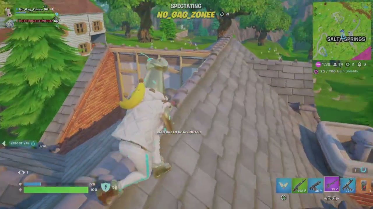 Queen Katelyn Renae doing Queen things in Fortnite.
