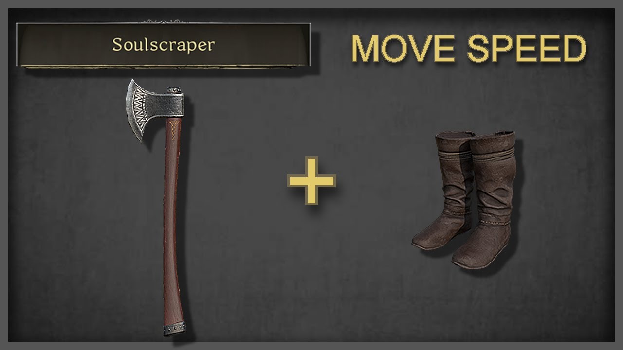 Stacking move speed with Soulscraper is CRAZY