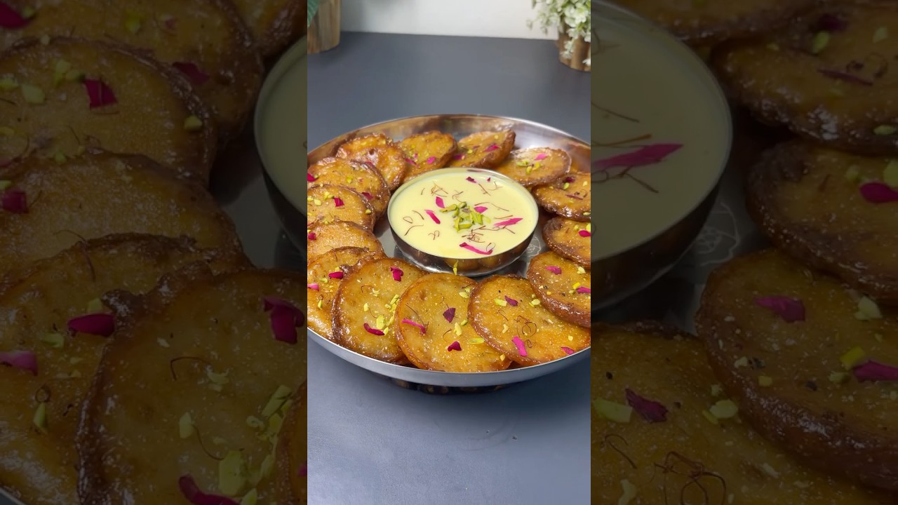 Holi special Malpua Recipe #shortsfeed #shorts #holi #viralvideo #malpua