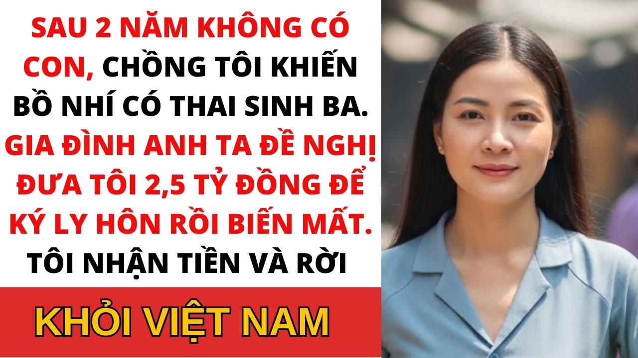 Bị ép ký ly hôn vì 2,5 tỷ đồng rồi biến mất — Xét nghiệm ADN gây sốc gia đình thai kỳ bí mật!!