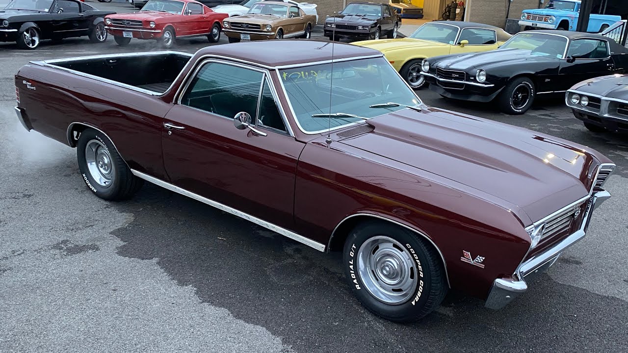 Test Drive 1967 Chevrolet El Camino Big Block 454 4-Speed SOLD $24,900 Maple Motors #1897-1