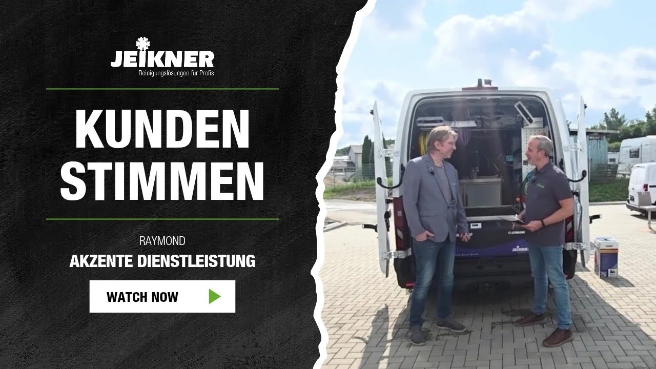 Kundenstimmen💚 | Akzente Dienstleistung GmbH - Neues System für Glasreinigung gesucht und gefunden! 