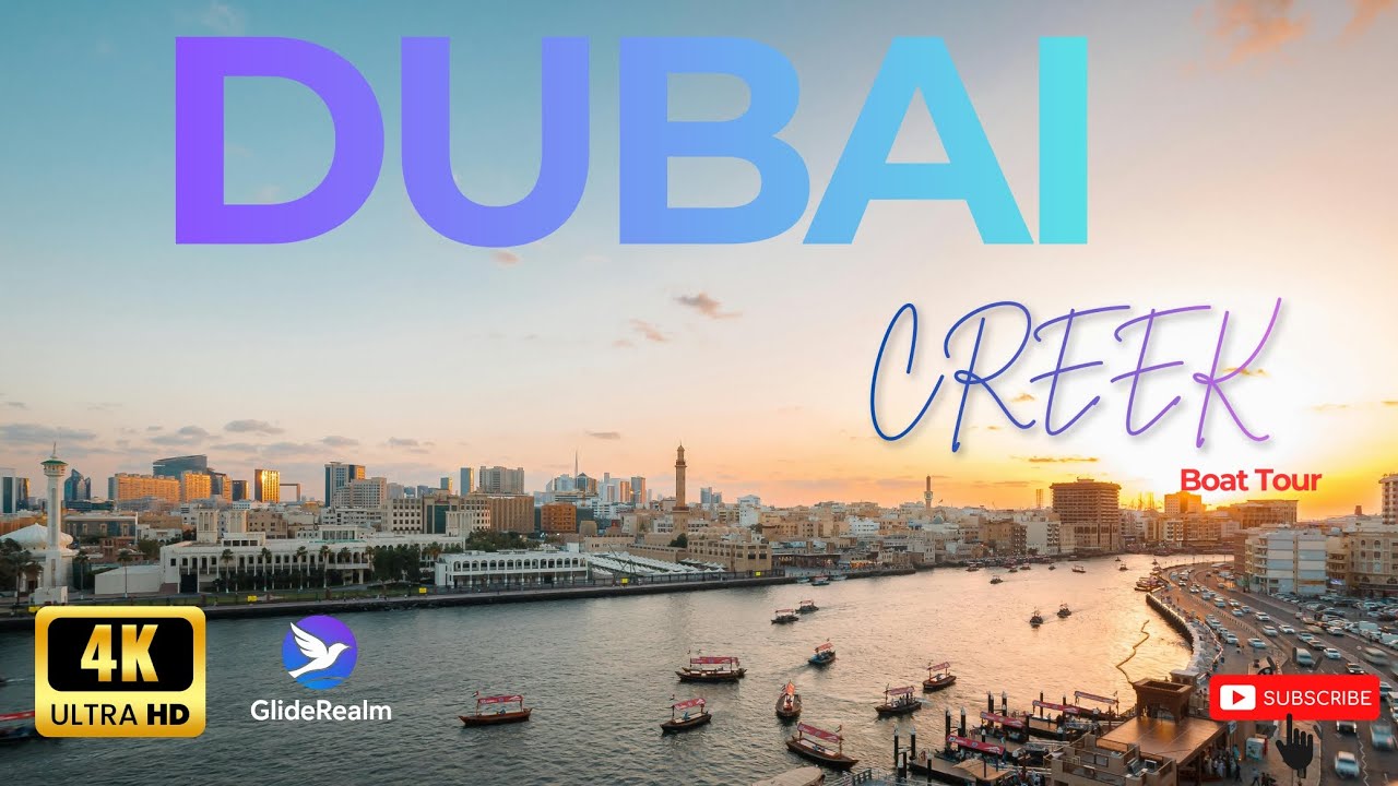 Sailing Through Old Dubai | Creek Boat Ride🚣