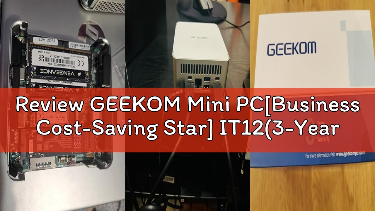 Review GEEKOM Mini PC[Business Cost-Saving Star] IT12(3-Year Coverage) with 12th Gen Intel i5-12450H