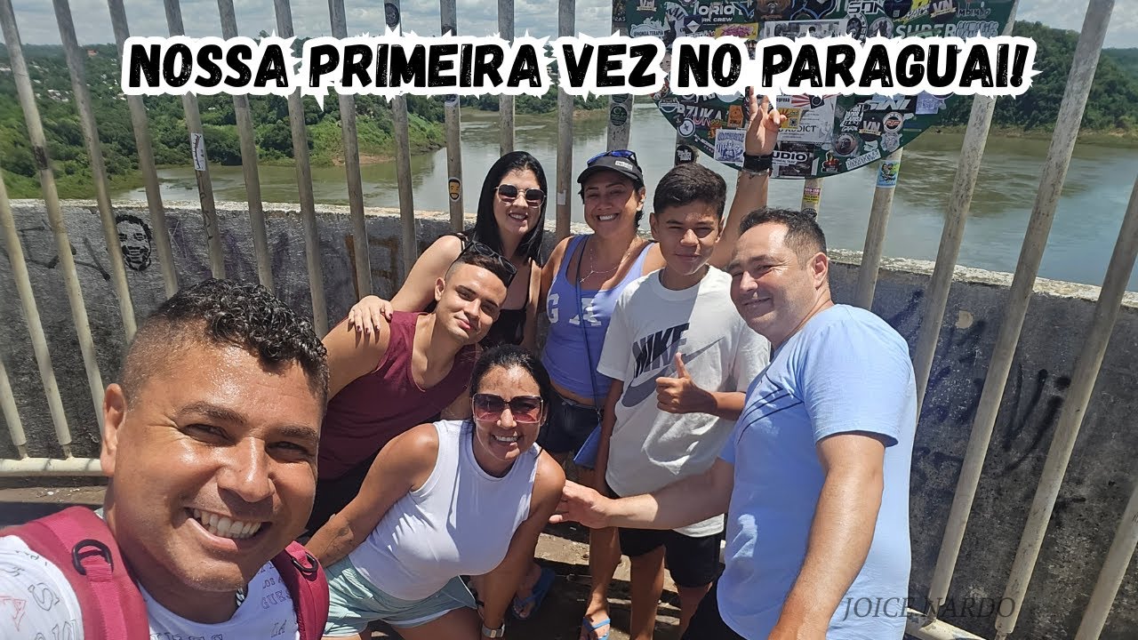 NOSSA PRIMEIRA VEZ NO PARAGUAI 🇵🇾 Primeira vez atravessando a fronteira e  já se percebe é diferente