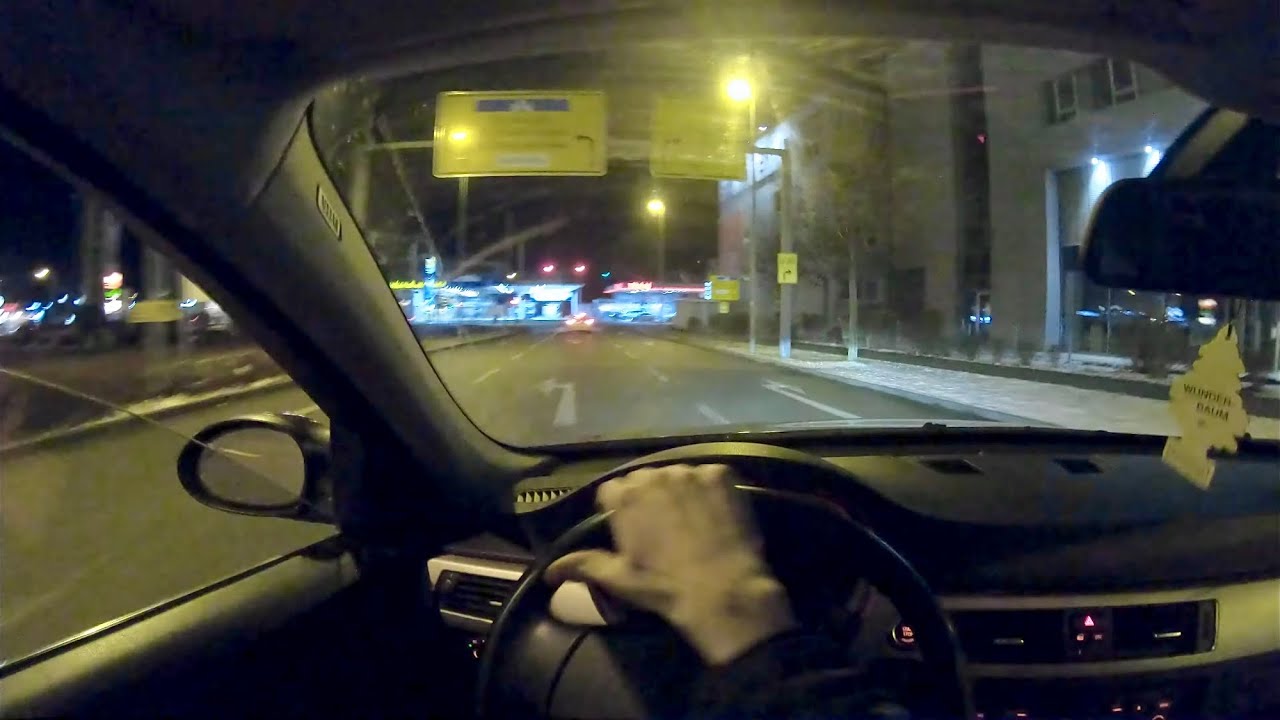 BMW 325i e90 n52 POV Drifting Straight Piped sound