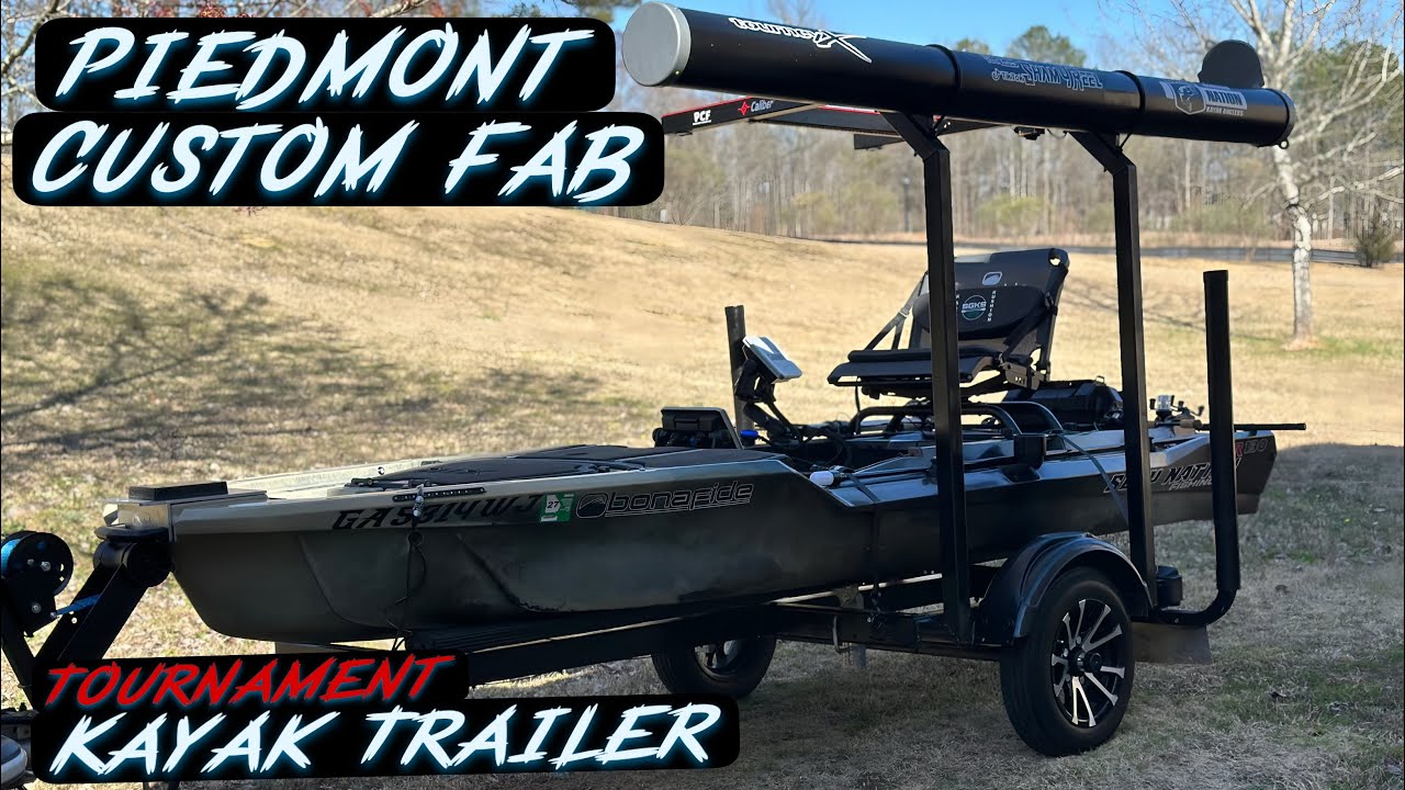 Custom Tournament Kayak Trailer