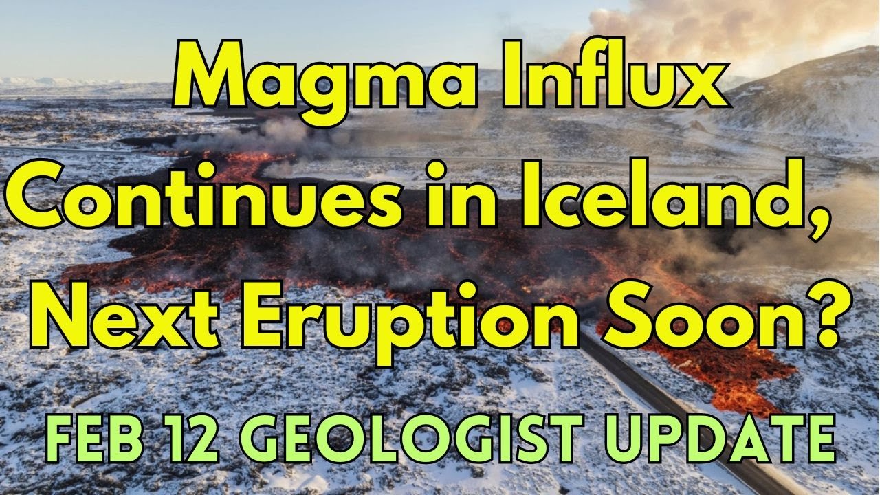 Magma Continues to Intrude Beneath Iceland and Water Supply Issues: Geologist Analysis