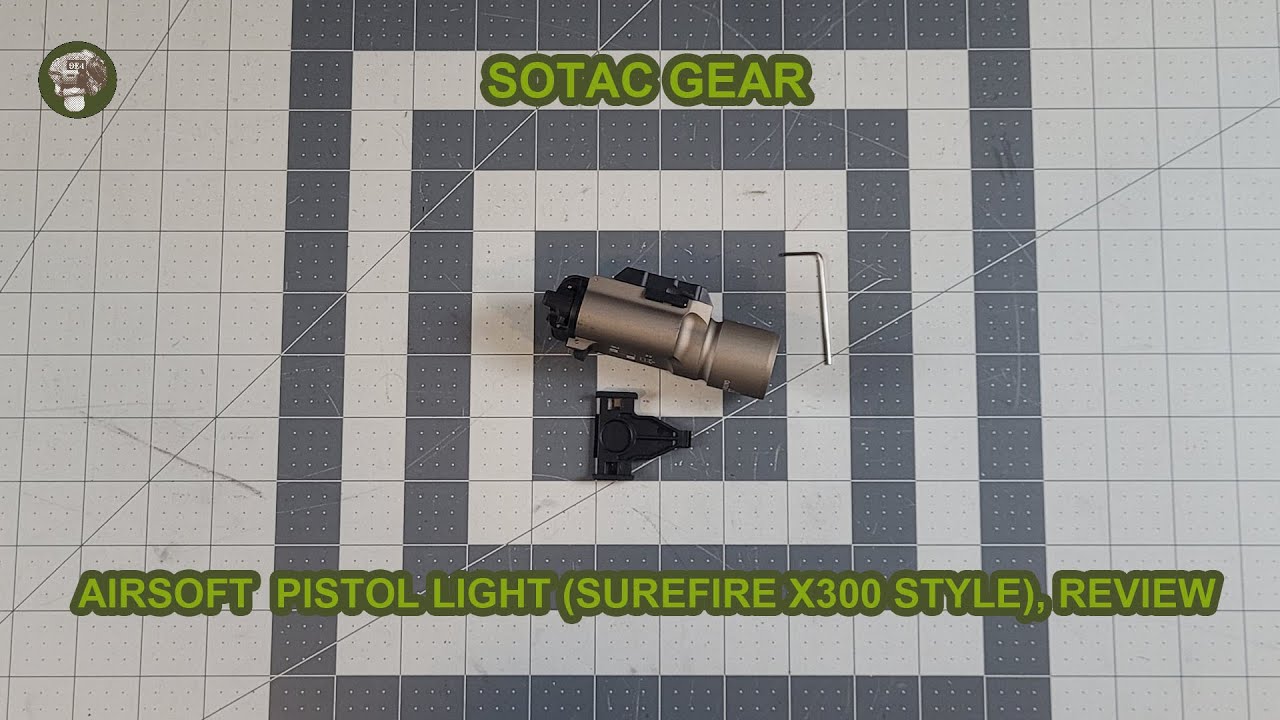 SOTAC GEAR Airsoft Replica X300 light, обзор
