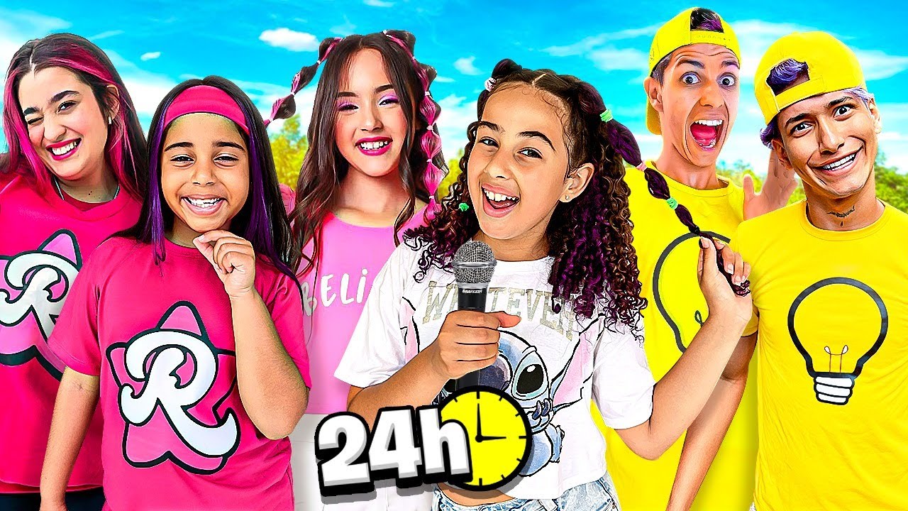 IMITAMOS OS MAIORES YOUTUBERS DO BRASIL! - EMILLY VICK, LEOZIN, ROBSON ABREU, BELINHA E LUCCAS NETO