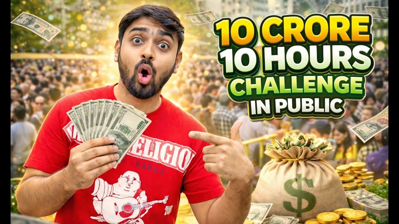Money vs Time: ₹10 ಕೋಟಿ in 10 ಗಂಟೆಗಳಲ್ಲಿ! 😃