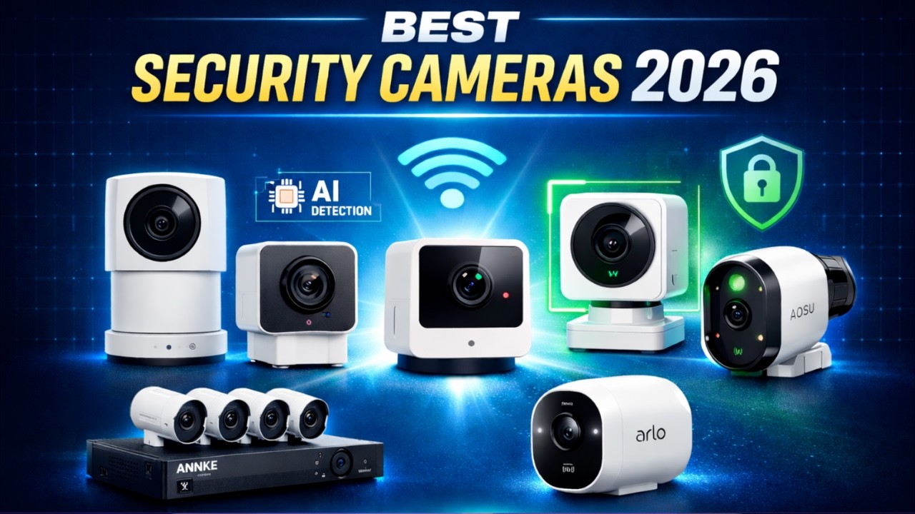 Top 6 Best Home Security Cameras 2026 | Protect Your Home Smartly