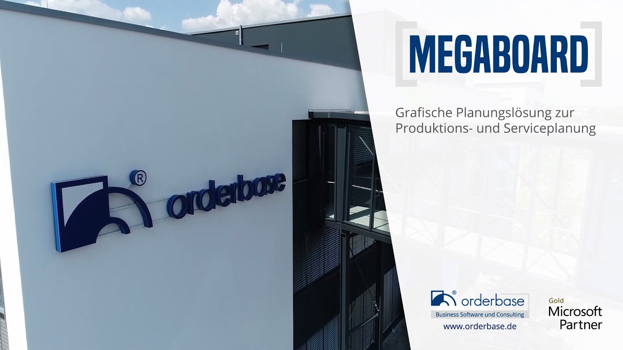 Fertigungsplanung in Microsoft Dynamics - orderbase MegaBoard