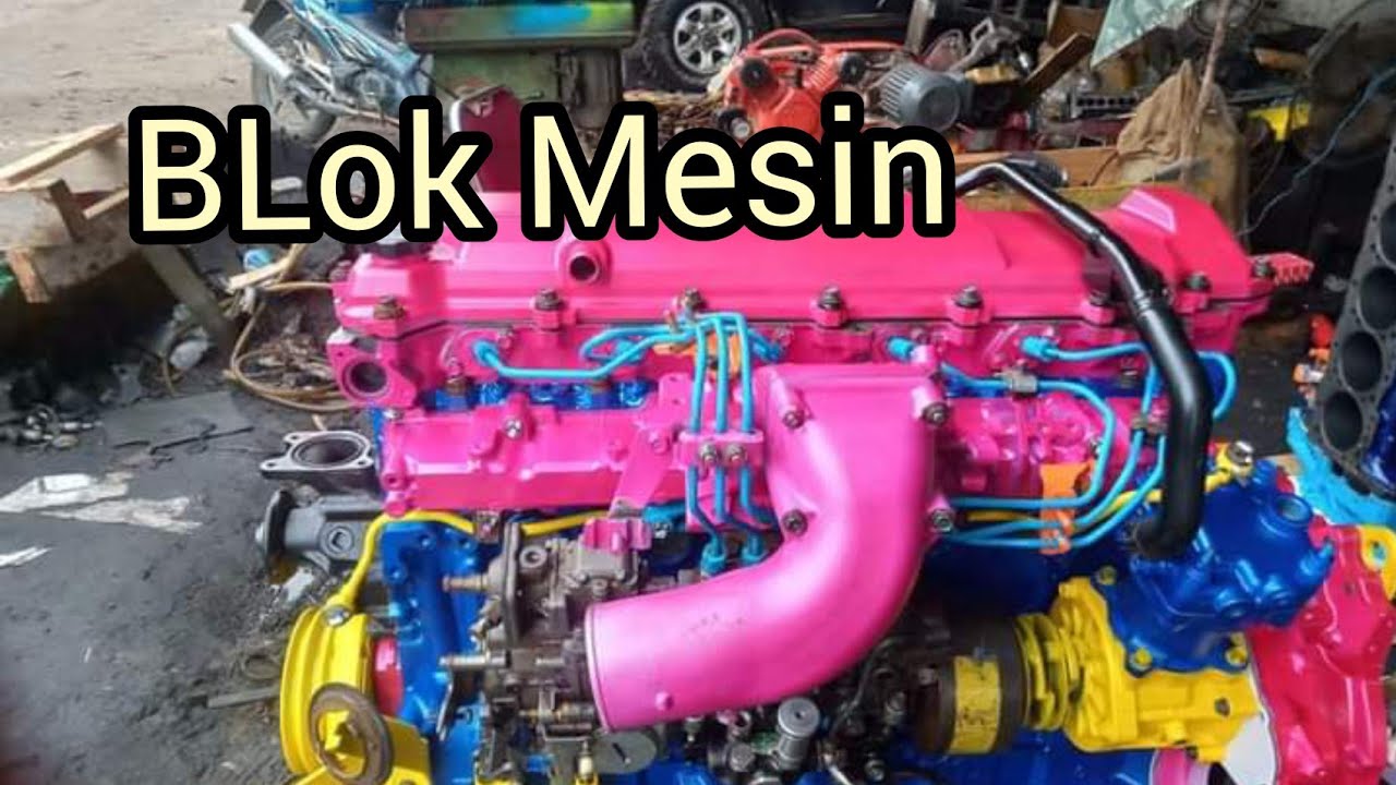 Cuci blok mesin fuso | turun mesin