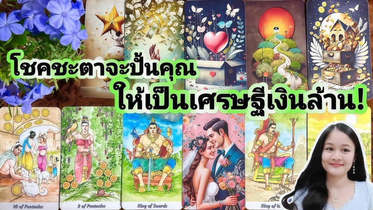 โชคชะตาจะปั้นคุณให้เป็นเศรษฐีเงินล้าน!💍👩‍❤️‍👨🏡💞🌳🍀🍇ตัดช่วงทักทาย🌷🎀#random