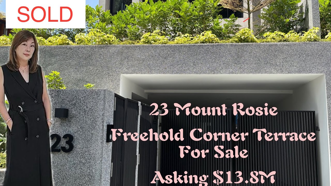 Luxurious Corner Terrace @ Mount Rosie for Sale Walk through video