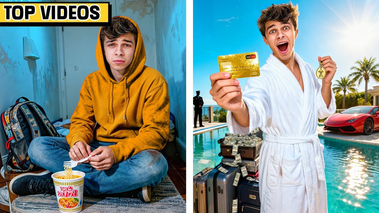 I Slept on the Floor, Then in a Mansion | Brent Rivera