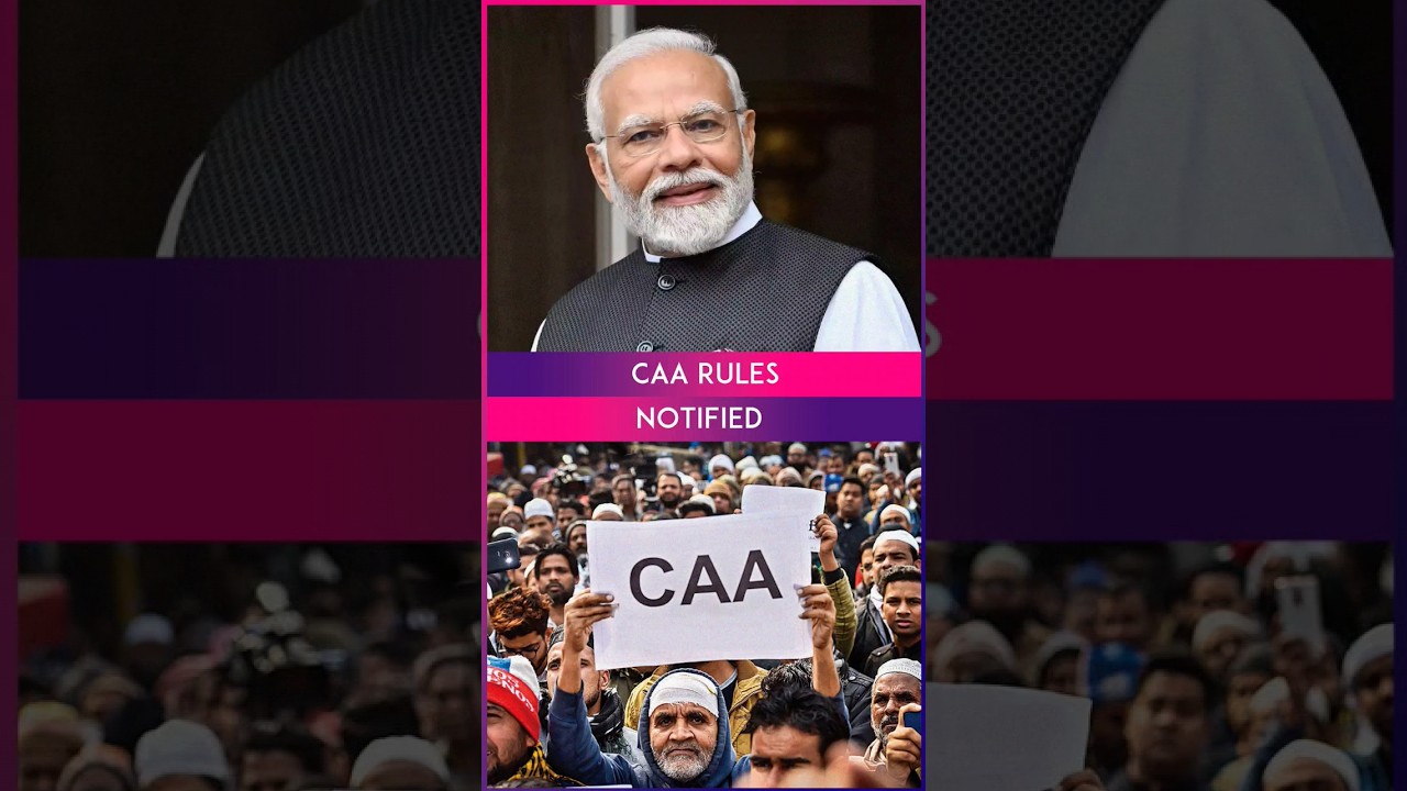CAA Rules Notified: Modi Government Announces Implementation Of Citizenship Amendment Act 