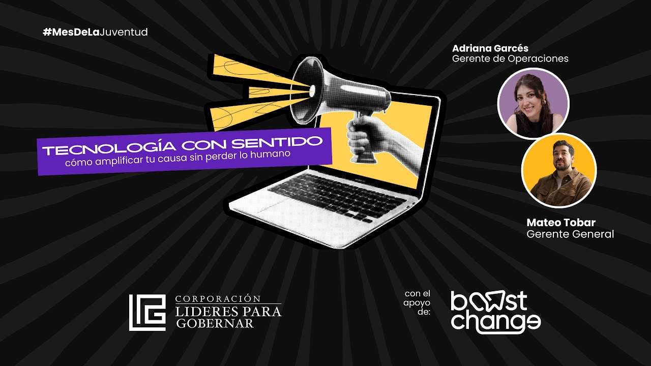 Webinar con Boostchange: Tecnoloog&iacute;a con Sentido