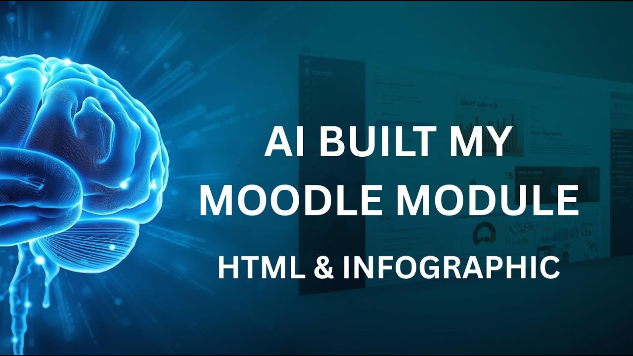 AI Writes & Designs My Moodle Module (Complete Workflow) Part 1