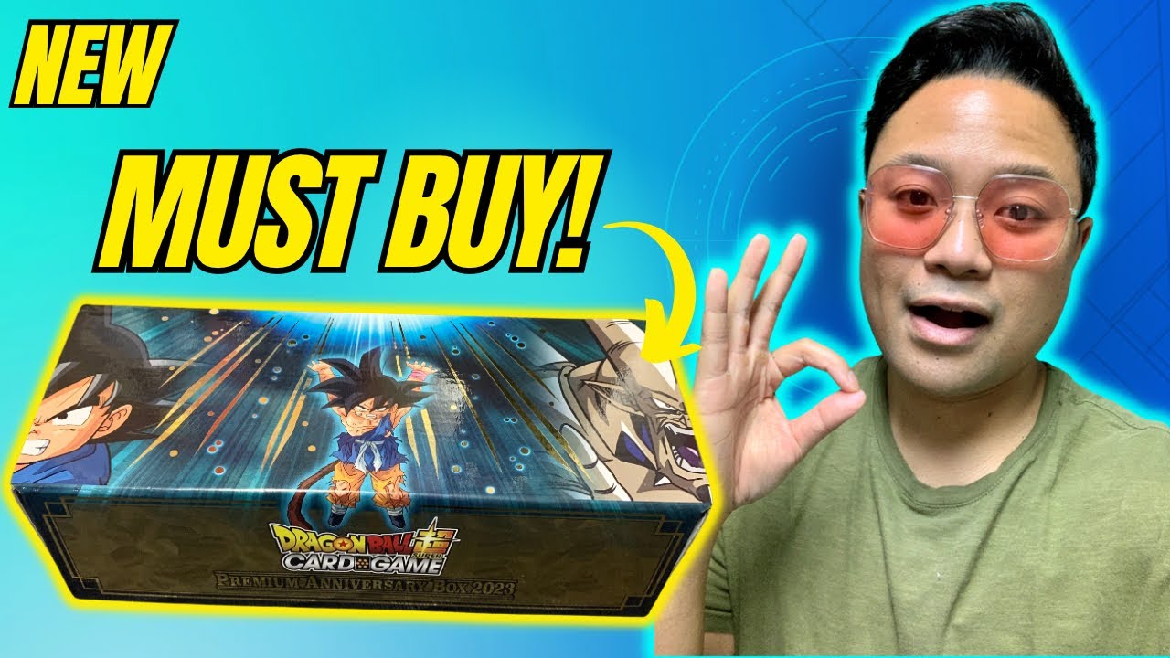 MUST BUY! New Dragon Ball Super Premium Anniversary Box 2023 Opening!