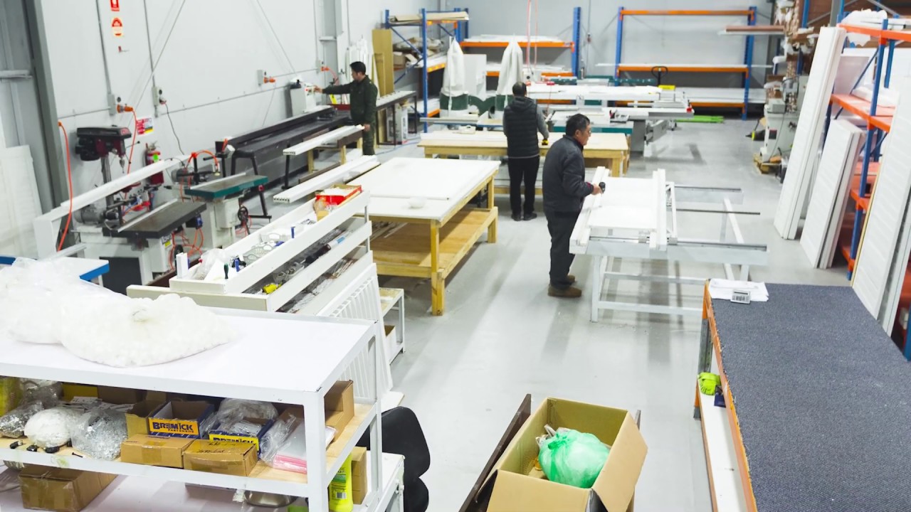 AAA Curtains & Blinds Showroom and factory show