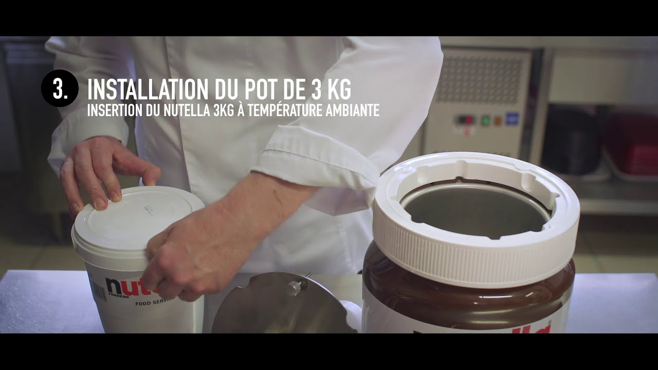 Entretien du dispenser Nutella