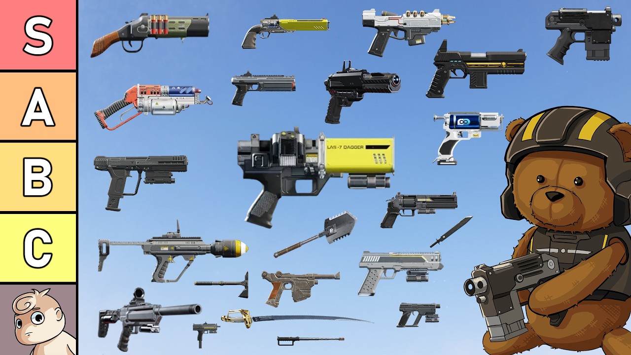 Best & Worst Secondary Weapons Ranked In Helldivers 2