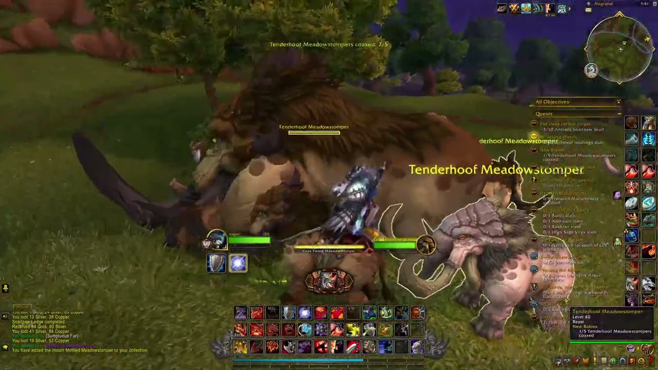 New mount drop ! Check this lucky. WoW 11.0.0
