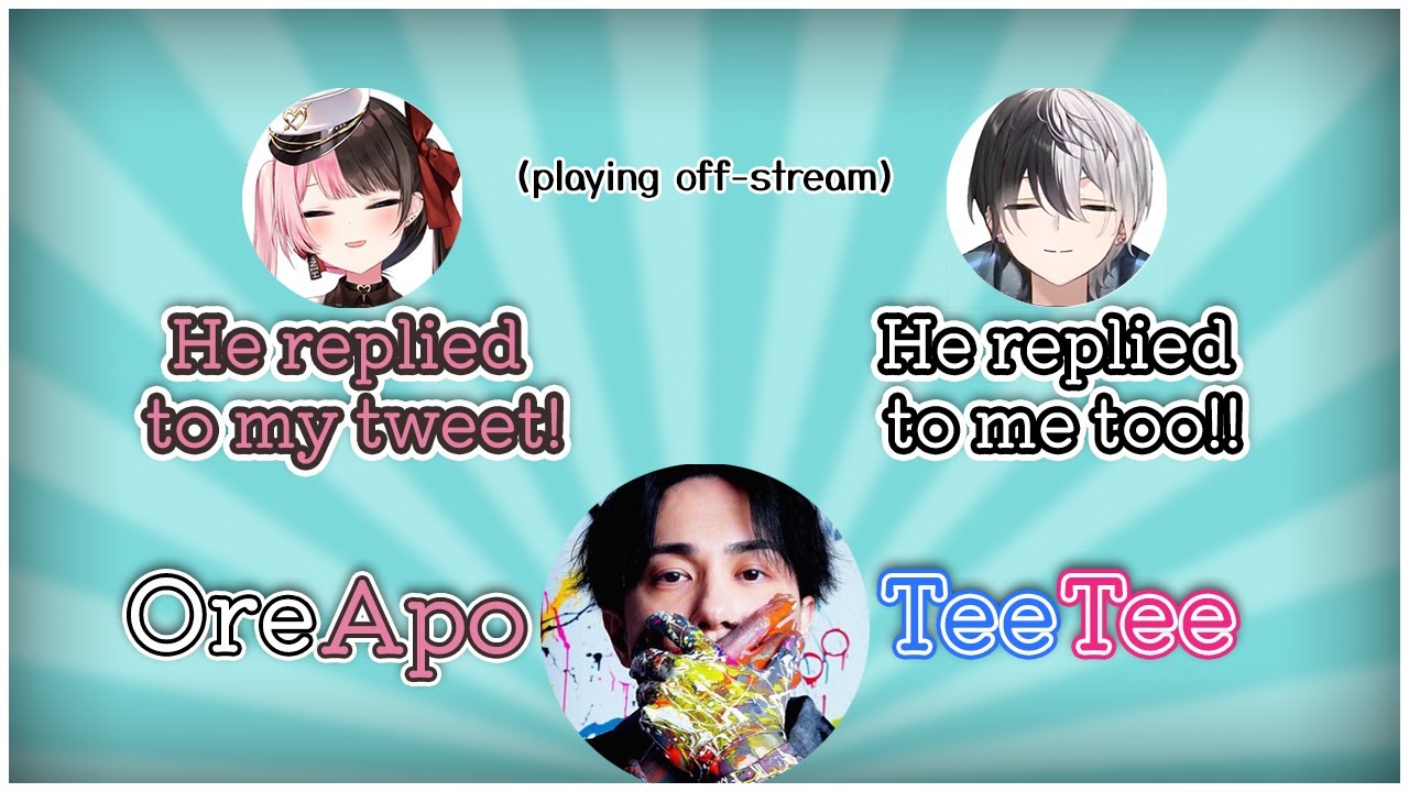 OreApo off-stream: When two otaku get noticed by a seiyuu on Twitter (Hinano/Kamito)